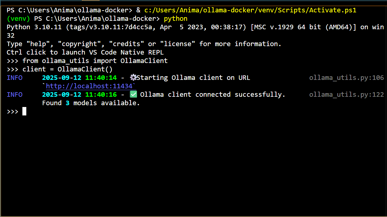 Ollama Docker Intro GIF
